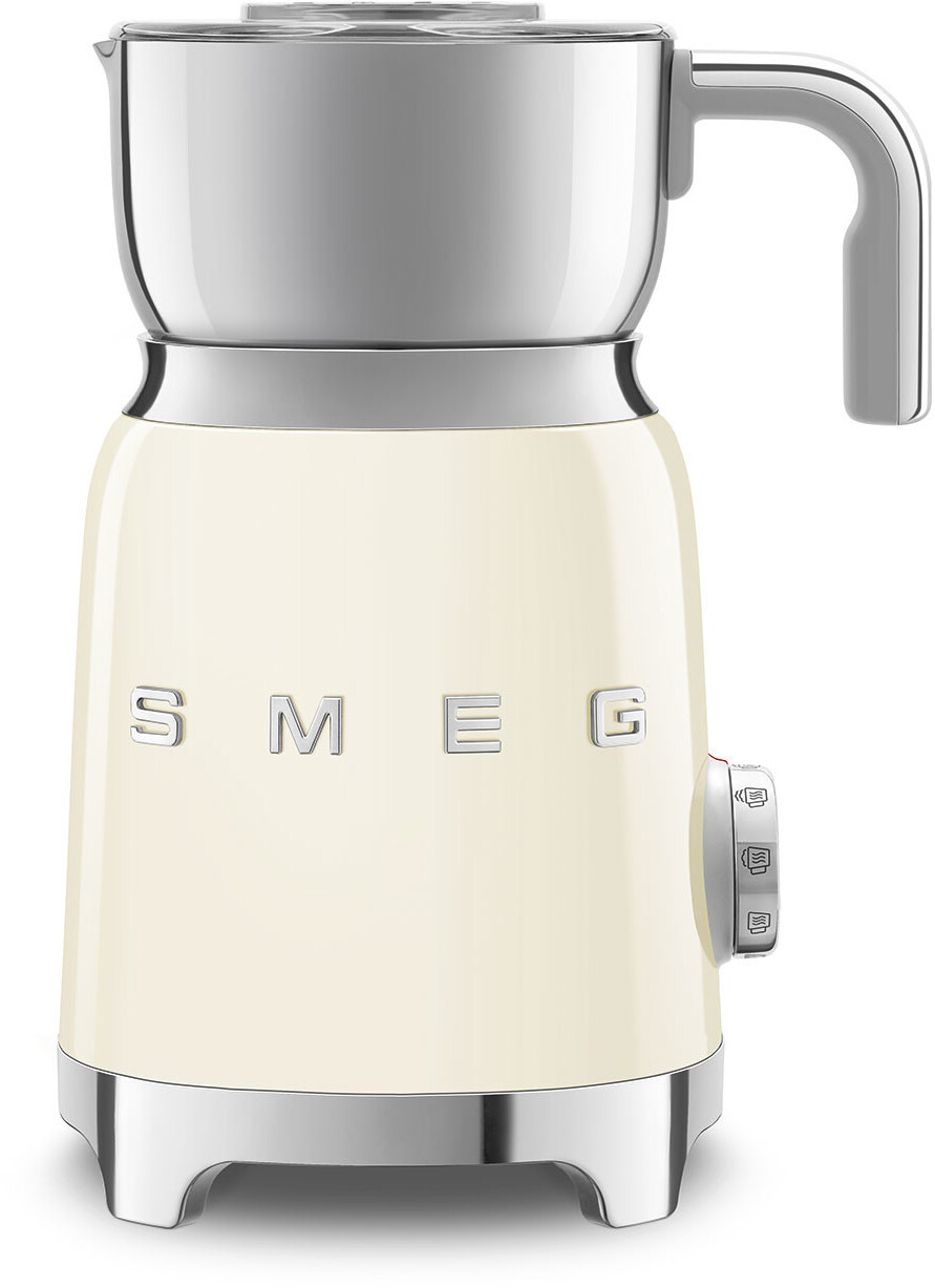 کف شیر ساز اسمگ ایتالیا مدل SMEG MFF01CREU - رنگ کرم -  طراحی کلاسیک